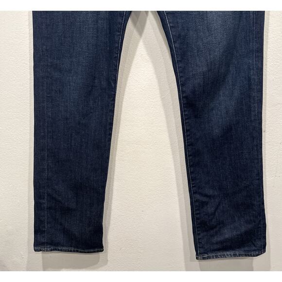 Frame Jeans Blue L'Homme Slim Men’s Size 36 Stretch Denim Classic Dark Wash - Picture 5 of 11